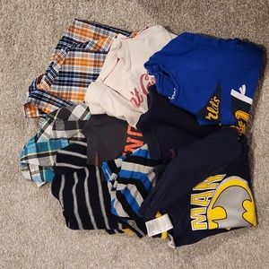 Bundle of 9 long sleeve 4t boys shirts
